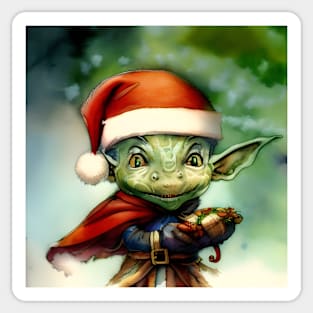 Christmas Goblin Sticker